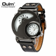 Мужские кварцевые часы Oulm Cool Design Mens white
