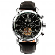 Мужские часы Automatic Mechanical Tourbillion Black